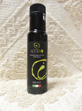 Laden Sie das Bild in den Galerie-Viewer, OLIO EXTRAVERGINE DI OLIVA ALTOEVO BUDONI BOTTIGLIA DA 100 ML          COD 0170